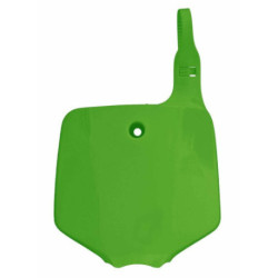 Plaque frontale Rtech vert Kawasaki KX65