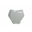 Plaque numéro frontale Rtech blanc KTM SX/SX-F