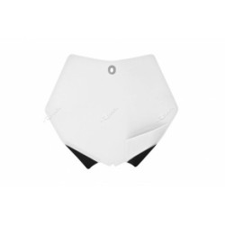 Plaque numéro frontale Rtech blanc KTM