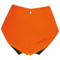Plaque numéro frontale Rtech orange KTM