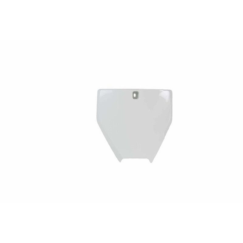 Plaque numéro frontale Rtech blanc Husqvarna TC65 Plaque numéro frontale Rtech blanc Husqvarna TC65