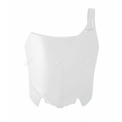 Plaque numéro frontale Rtech blanc Honda CRF250R/450R
