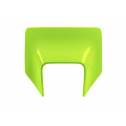 Plaque numéro frontale Rtech jaune fluo Husqvarna TE/FE