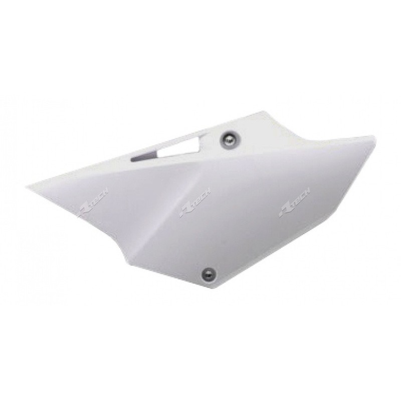 Paire de plaques latérales Rtech restylé blanc Paire de plaques latérales Rtech restylé blanc