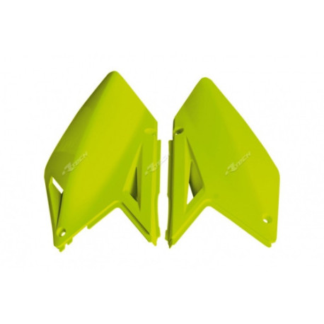 Plaques latérales Rtech jaune fluo
