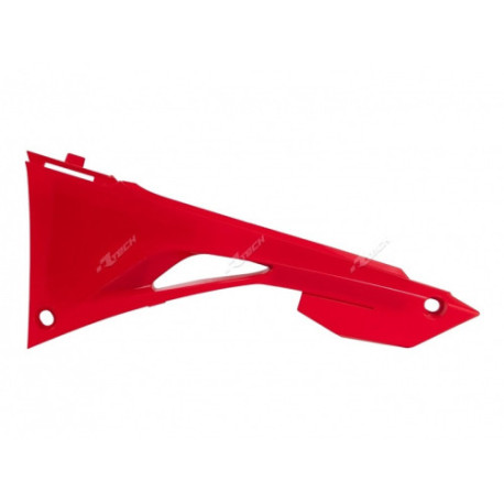 Caches boîte à air Rtech rouge Honda CRF450R/RX