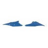 Paire de plaques latérales Rtech Vintage Blue