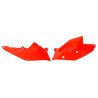 Paire de plaques latérales Rtech orange fluo
