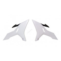 Ouïes de radiateur Rtech Revolution blanc Yamaha YZ125/250