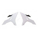 Ouïes de radiateur Rtech Revolution blanc Yamaha YZ125/250