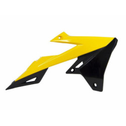Ouïes de radiateur Rtech jaune/noir Suzuki RM-Z450