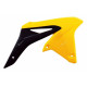 Ouïes de radiateur Rtech couleur origine (2016) jaune/noir Suzuki RM-Z250
