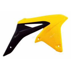 Ouïes de radiateur Rtech couleur origine (2016) jaune/noir Suzuki RM-Z250
