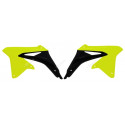 Ouïes de radiateur Rtech jaune fluo/noir Suzuki RM-Z450