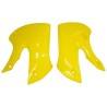 Paire d'ouïes de radiateurs Rtech Jaune 65 RM / DR-Z110 2003-07