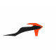 Ouïes de radiateur Rtech noir/orange KTM