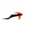 Paire d'ouïes de radiateurs Rtech noir/orange KTM