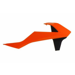 Ouïes de radiateur Rtech orange/noir KTM SX85