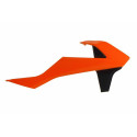Ouïes de radiateur Rtech orange/noir KTM SX85