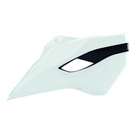 Ouïes de radiateur Rtech blanc/noir Husqvarna FC/FE 250/350/450