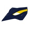 Paire d'ouïes de radiateurs Rtech couleur origine bleu/jaune Husqvarna
