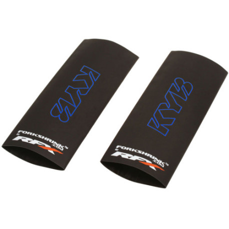 Protection de fourche supérieure RFX Race Series Forkshrink logo KYB - bleu