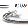 Durite Aviation SPEEDBRAKES carbone/raccord noir arrière KX Durite Aviation SPEEDBRAKES carbone/raccord noir arrière KX