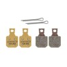 Plaquettes de frein vélo BRAKING Carbo-Metallic