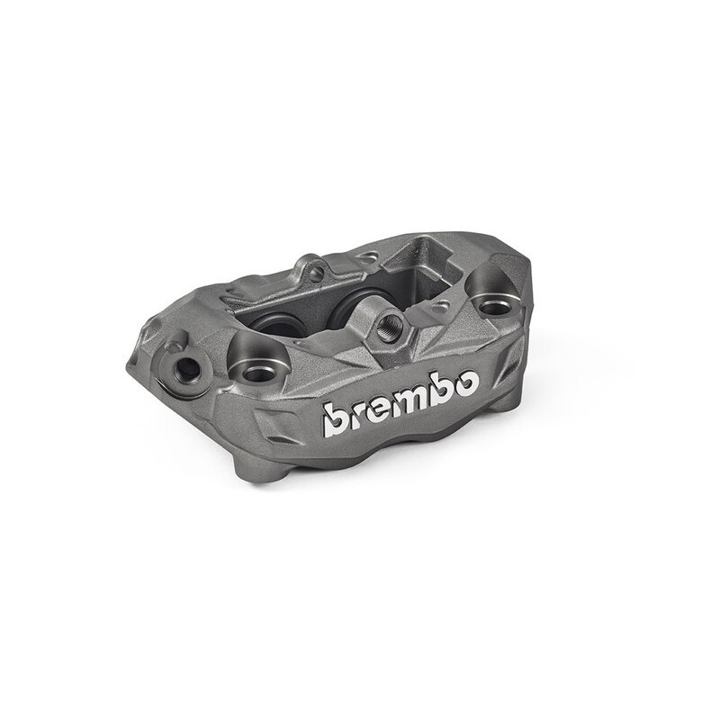 Etrier de frein avant droit BREMBO M4 titane Ø32mm Etrier de frein avant droit BREMBO M4 titane Ø32mm