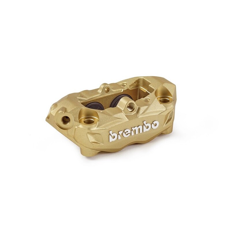 Etrier de frein avant gauche BREMBO M4 or Ø32mm Etrier de frein avant gauche BREMBO M4 or Ø32mm