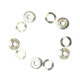 Kit de rivets BREMBO Série Oro Fixe - 105.5776.15