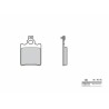 Plaquettes de frein BREMBO carbone céramique - 0708424