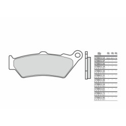 Plaquettes de frein BREMBO métal fritté - 07BB0359