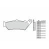 Plaquettes de frein BREMBO métal fritté - 07BB0359