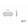 Plaquettes de frein BREMBO Off-Road métal fritté - 07GR54SX