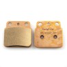 Plaquettes de frein NISSIN route /Off-Road métal fritté - 2P-302ST-MX