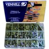 Coffret accessoires câbles VENHILL - 459 pièces protections caoutchouc