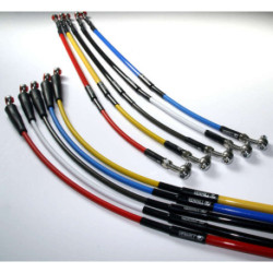 Durite d'embrayage VENHILL KTM noir/raccord inox /Husaberg