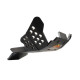 Sabot moteur AXP Xtrem HDPE Noir TM Racing 250EN / 300EN / 250MX / 300MX 19-21