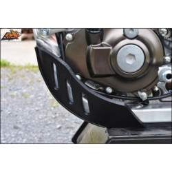 Sabot moteur AXP PHD 6mm Noir / Bleu Sticker Yamaha YZ 450F15-17 / YZ 250F 15-18