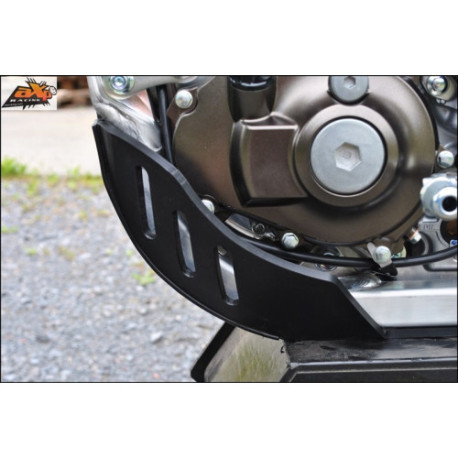Sabot moteur AXP PHD 6mm Noir / Bleu Sticker Yamaha YZ 450F15-17 / YZ 250F 15-18