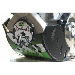 Sabot moteur AXP PHD 6mm Noir Kawasaki 250 KXF 13-16