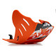 Sabot moteur AXP PHD 6mm Orange KTM EXCF 250 / EXCF 350 17-