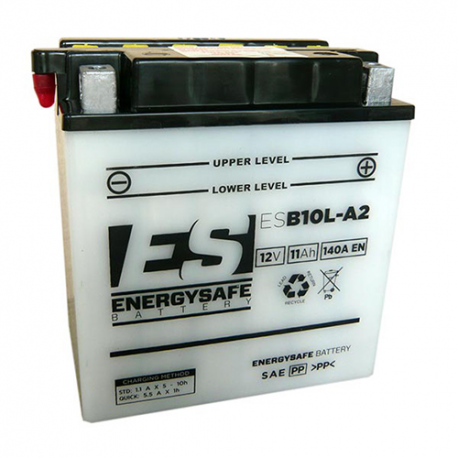 Batterie ES ESB10L-A2 12V/11AH Pack Acide Inclus