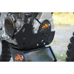 Sabot moteur AXP PHD 6mm Noir / Bleu Sticker Yamaha YZ 450F 14