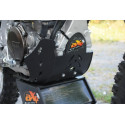 Sabot moteur AXP PHD 6mm Noir / Bleu Sticker Yamaha YZ 450F 14