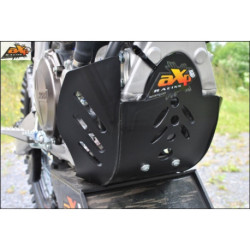 Sabot moteur AXP PHD 6mm Noir / Rouge Sticker Yamaha YZ 450F 14-17 / YZ 250F 15-18