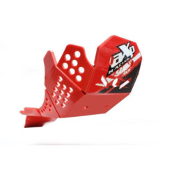 Sabot moteur AXP Xtrem HDPE Rouge Honda CRF 450R / RX / CRF 400RX / CRF 250R / RX