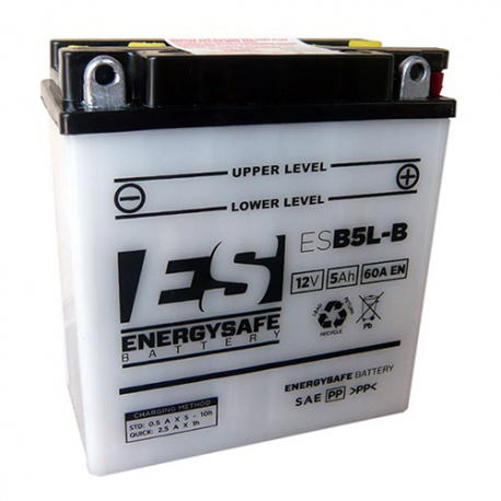 Batterie ES ESB5L-B 12V/5AH Pack Acide Inclus