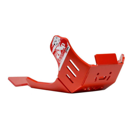 Sabot moteur AXP Xtrem HDPE 8mm Rouge Gas-Gas EC250F / 350F / MC250F / 350F / EX250F / 350F 24-